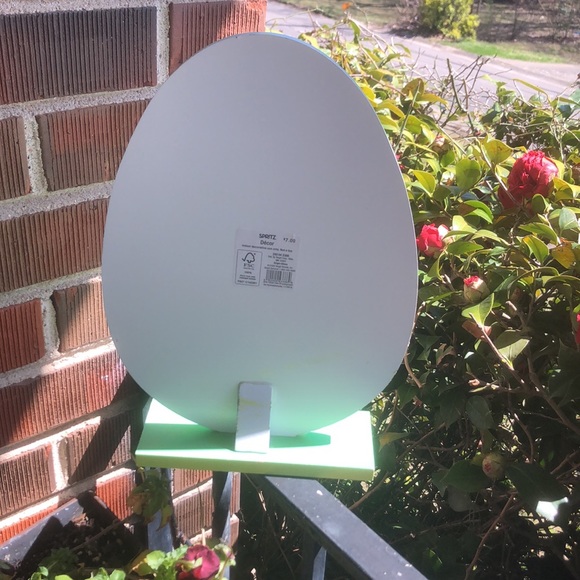 Spritz Decor Easter Wooden Egg - Picture 2 of 2